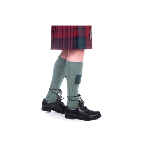 Traditional Kilt Hose - Lovat Green