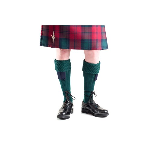 Luxury Piper Hose - Bottle Green