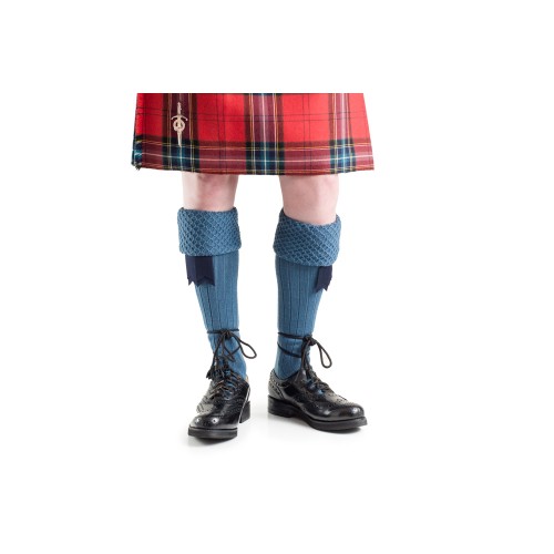 Luxury Piper Hose - Highland Blue