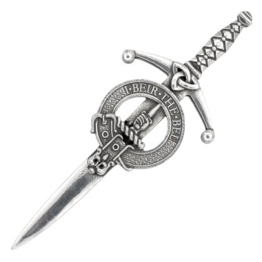 Kilt Pin <br>Clan Bell Crest