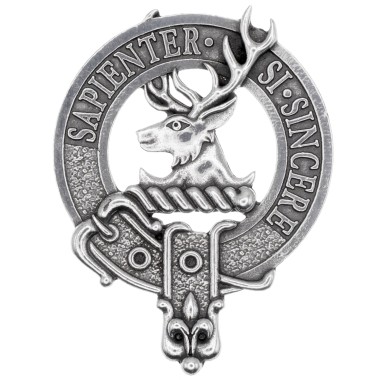 <br>Clan Davidson Crest Cap Badge