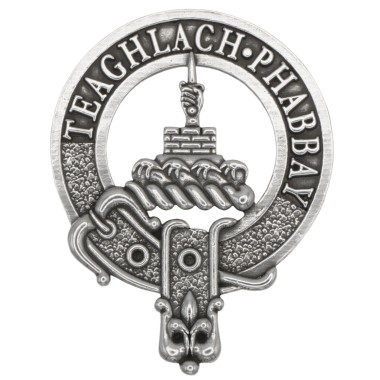 <br>Clan Morrison Crest Cap Badge