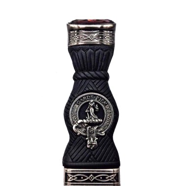 Sgian Dubh - <br>Clan Montgomery Crest - Classic Pewter