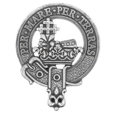 <br>Clan Macdonald Crest Cap Badge