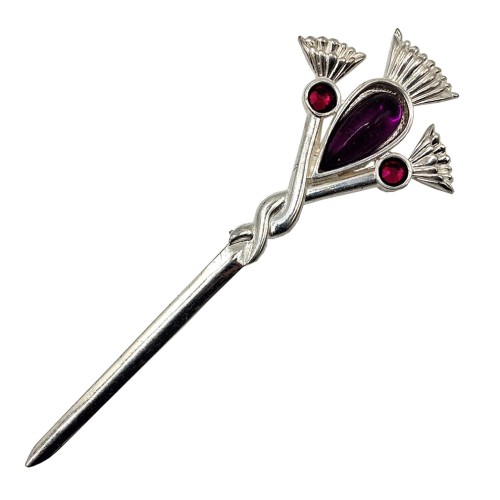 Carrick Thistle Twist Kilt Pin