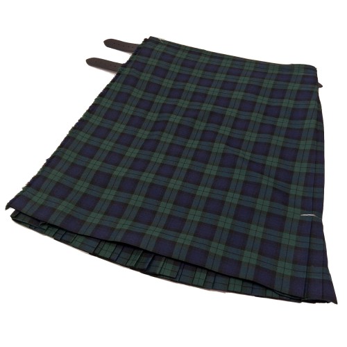 Full 10 oz Kilt: 36/24.5 Black Watch Modern Polyviscose