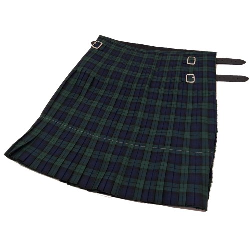 Full 10 oz Kilt: 36/24.5 Black Watch Modern Polyviscose
