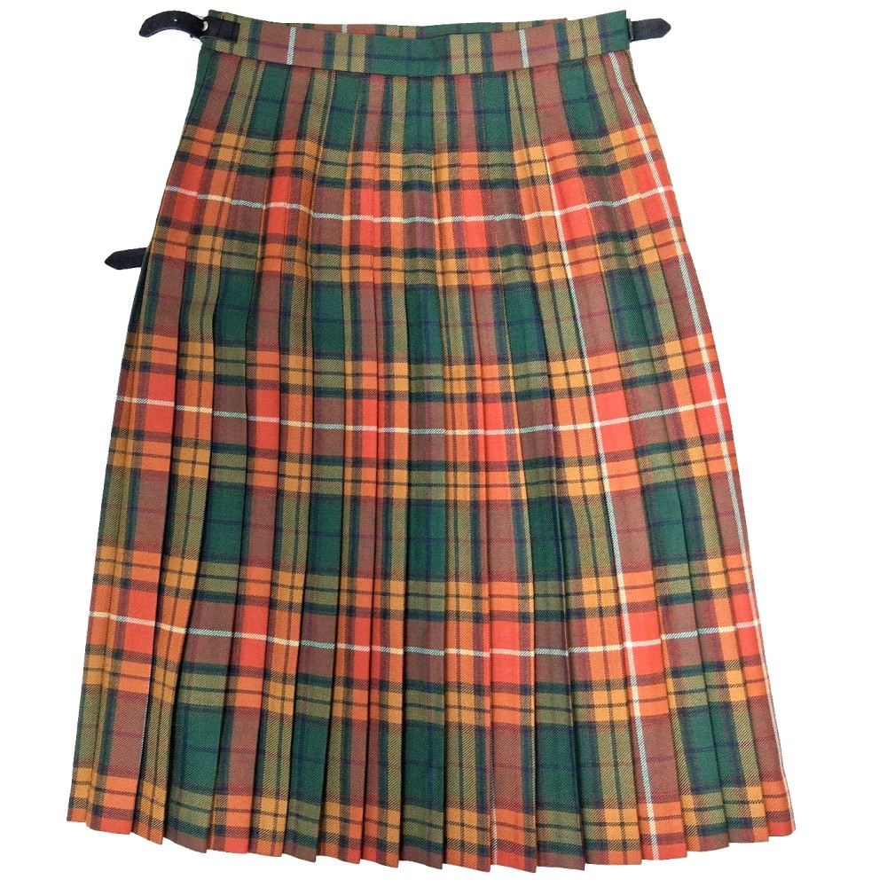 Buchanan Ancient Kilted Skirt - 28" Waist / 26.5" Length