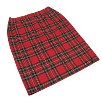 Royal Stewart Straight Skirt - 27" Waist / 22.5" Length