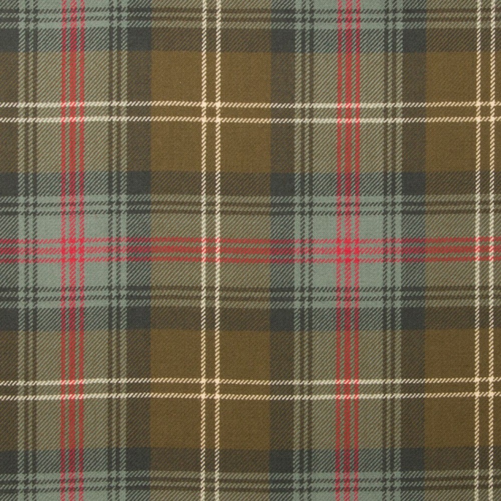 Sutherland Old Weathered Tartan Remnant 30cm x 260cm
