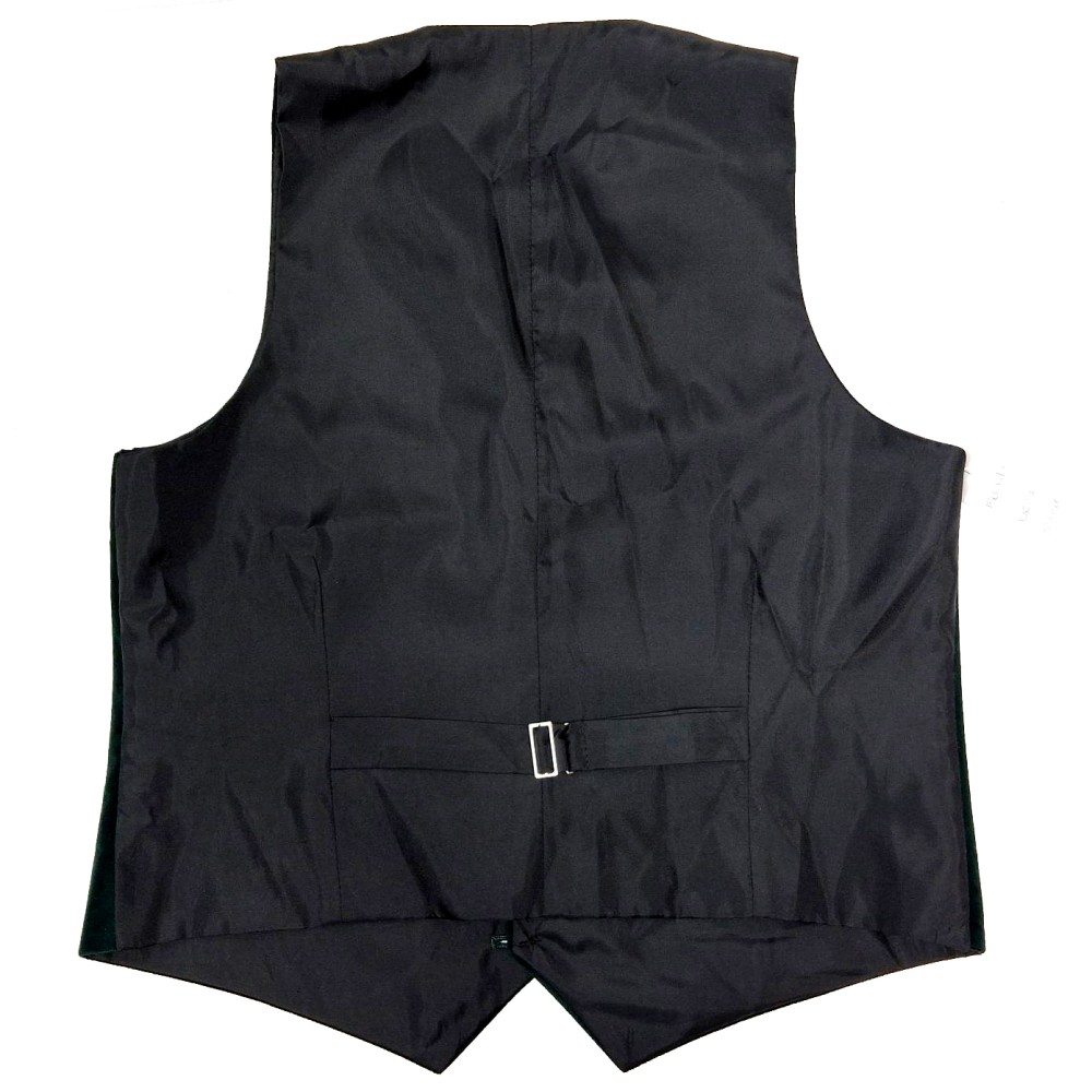 39R Green Velvet Waistcoat