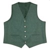 48 Highland Green Tweed Kilt Waistcoat