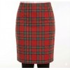 Straight Tartan Skirt