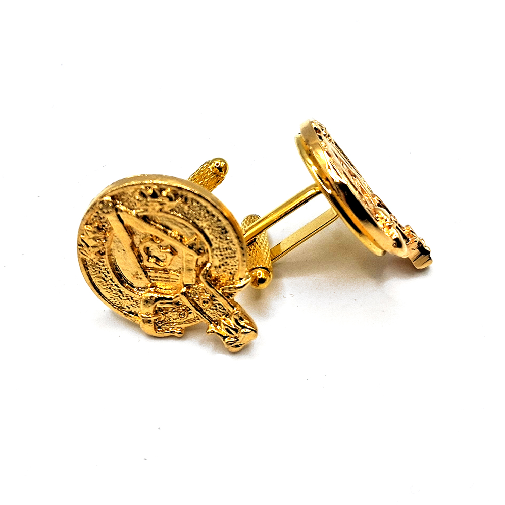 Cufflinks - Masonic - Gold Finish