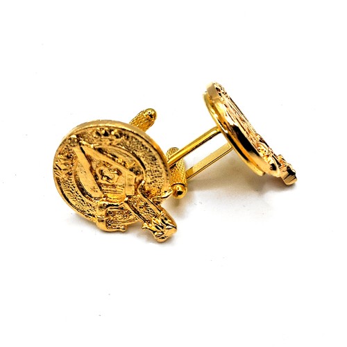 Cufflinks - Masonic - Gold Finish