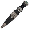 Sgian Dubh - Irish Shamrock Crest