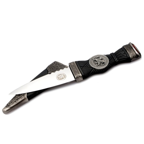 Sgian Dubh - Welsh Dragon Crest