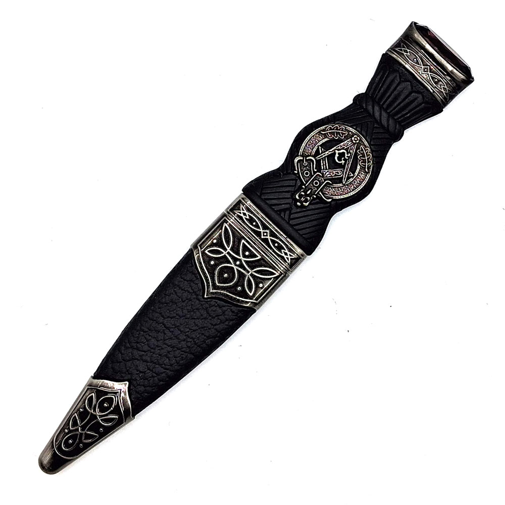 Sgian Dubh - Masonic Crest
