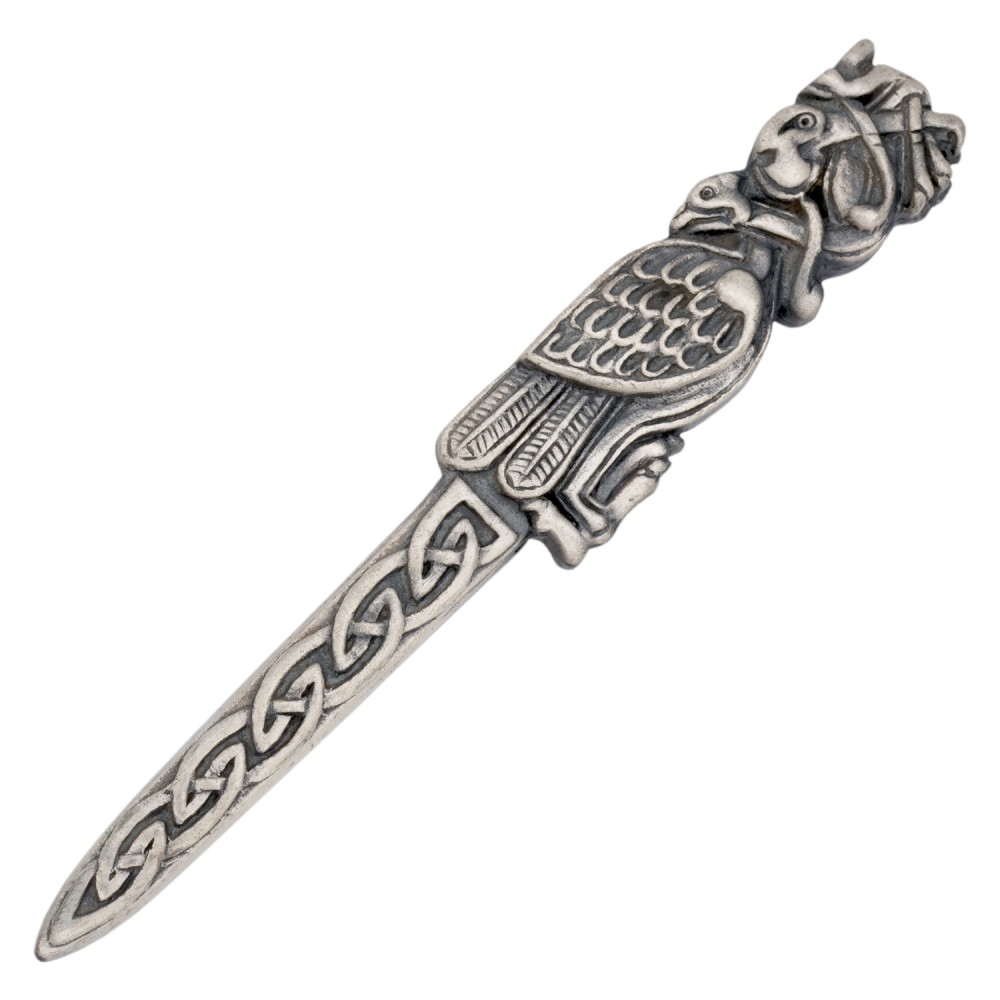Book of Kells Bird of Prey Kilt Pin