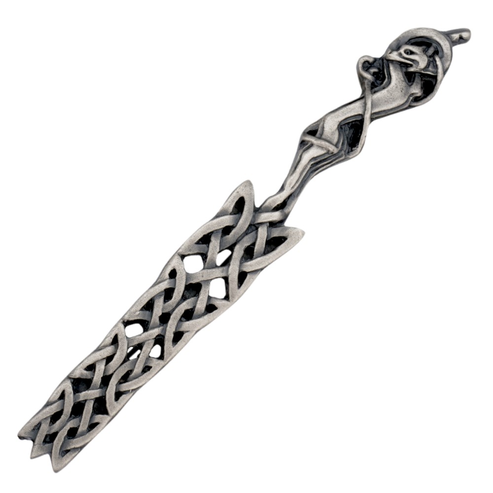 Book of Kells Cat Kilt Pin