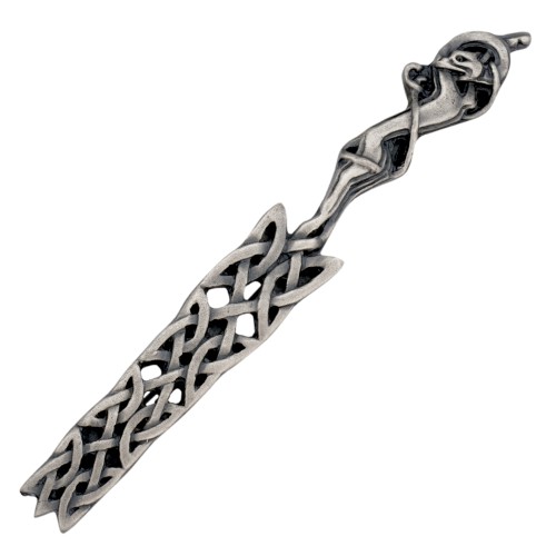 Book of Kells Cat Kilt Pin