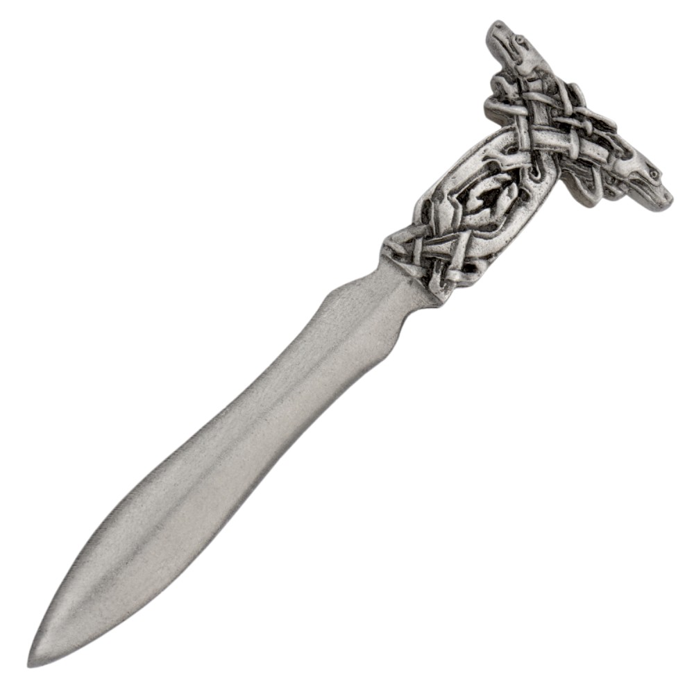 Book of Kells Dogs Kilt Pin