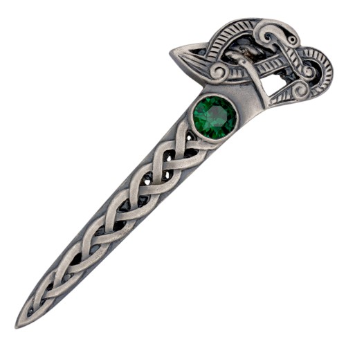 Book of Kells Swan Kilt Pin Kilt Pin