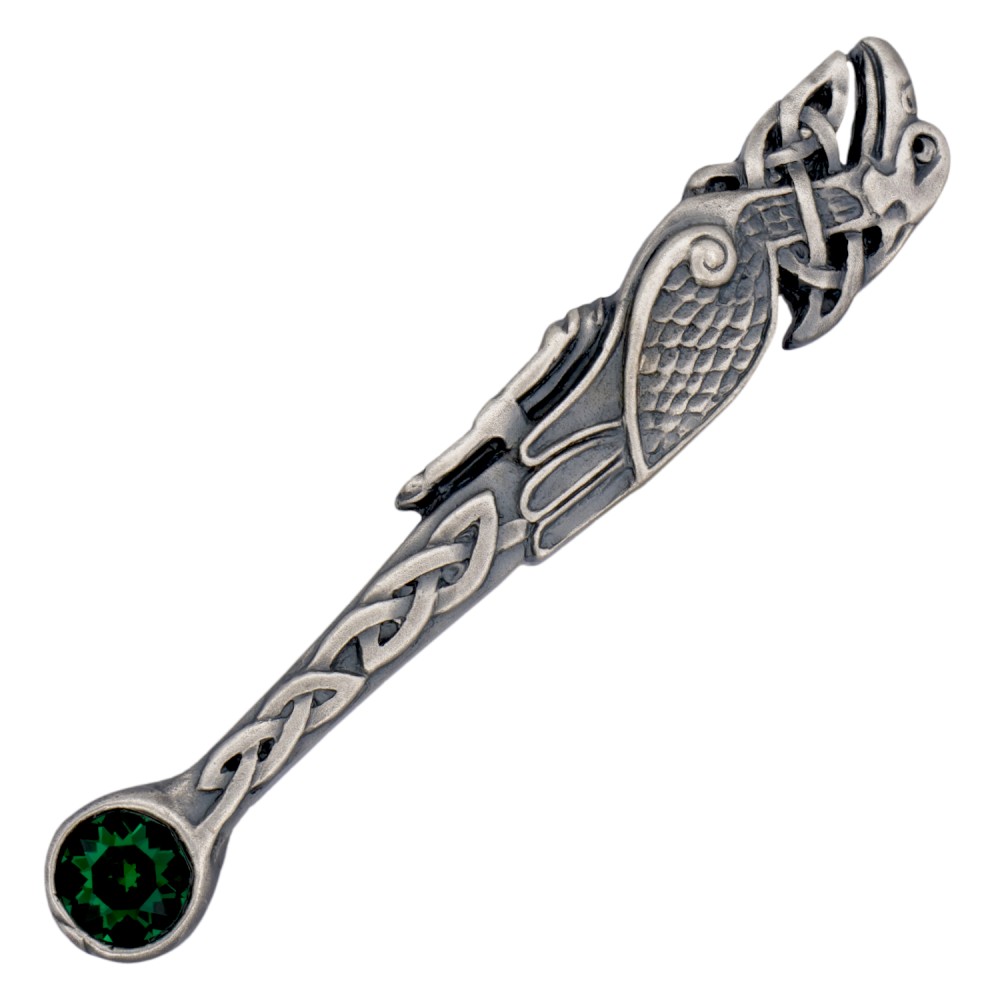 Book of Kells Wading Bird Kilt Pin