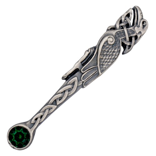 Book of Kells Wading Bird Kilt Pin