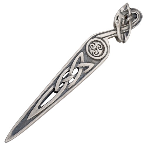 Book of Kells Wading Bird Kilt Pin