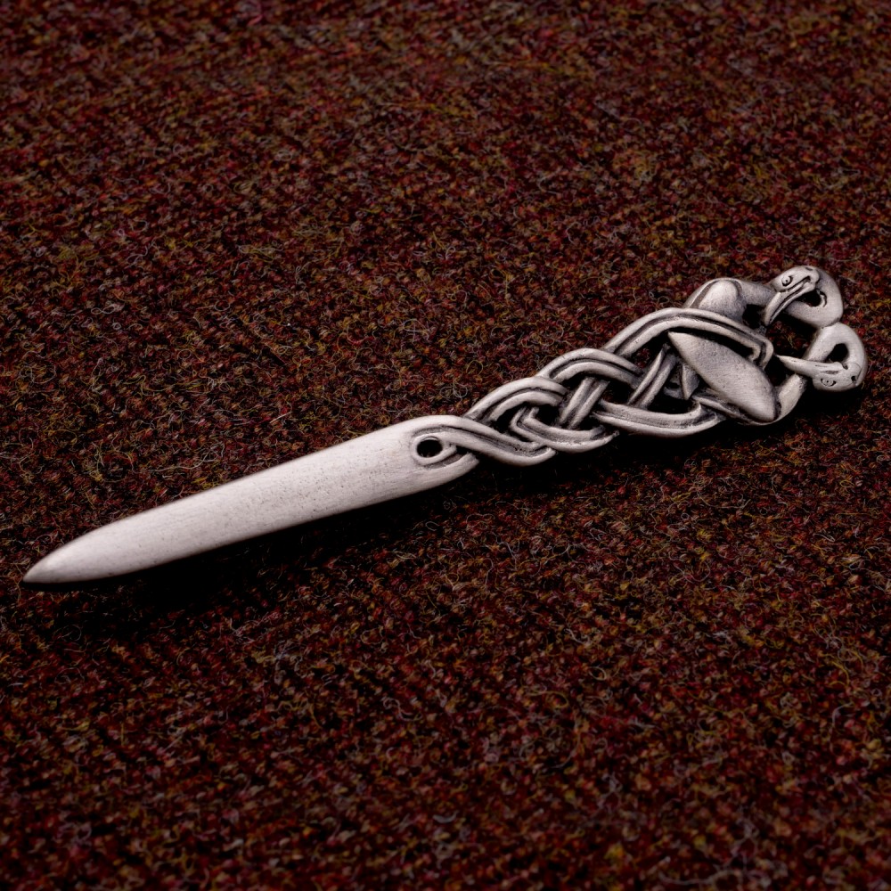 Book of Kells Wading Birds Kilt Pin