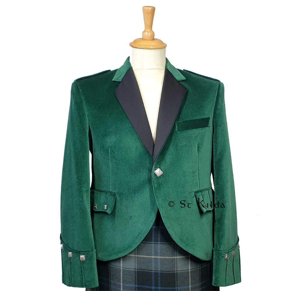 Velvet Argyll Kilt Jacket