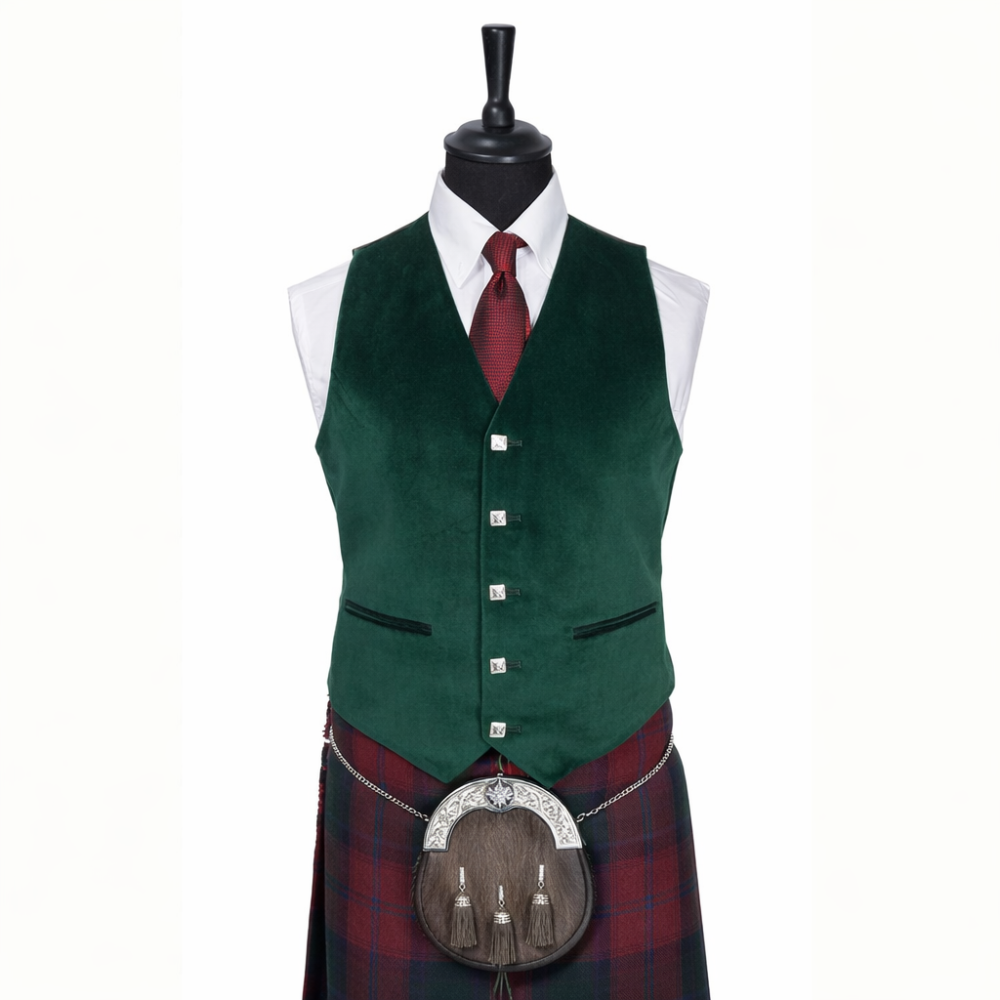 Velvet Argyll Kilt Jacket
