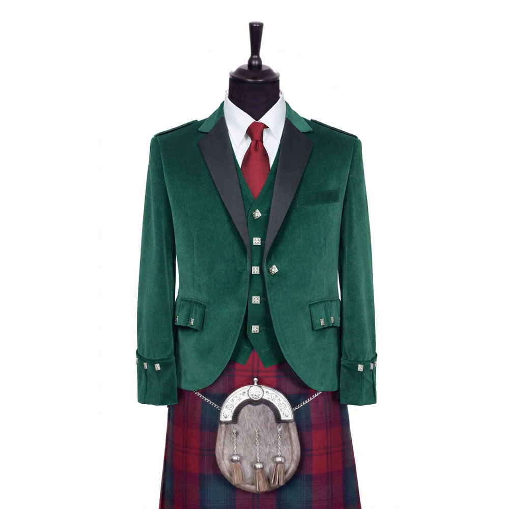 Velvet Argyll Kilt Jacket