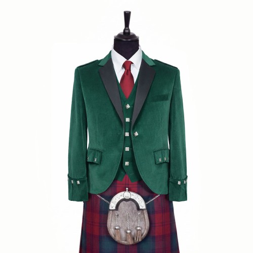 Velvet Argyll Kilt Jacket