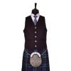Argyll Kilt Jacket and Waistcoat - Black