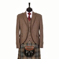 Argyll Tweed Jacket - Brown