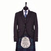 Argyll Tweed Jacket - Charcoal