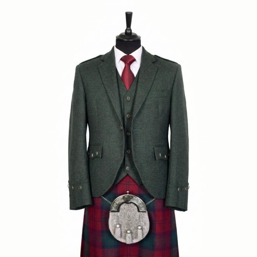 Argyll Tweed Jacket - Huntly Green