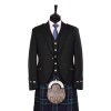 Argyll Kilt Jacket and Waistcoat - Black