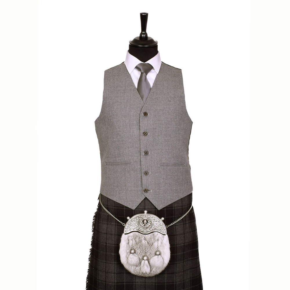 Braemar Tweed Jacket in Grey Arrochar