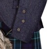 Braemar Tweed Jacket in Lomond Blue