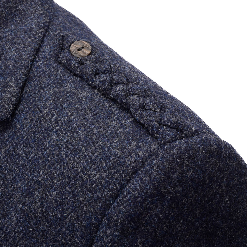Braemar Tweed Jacket in Lomond Blue